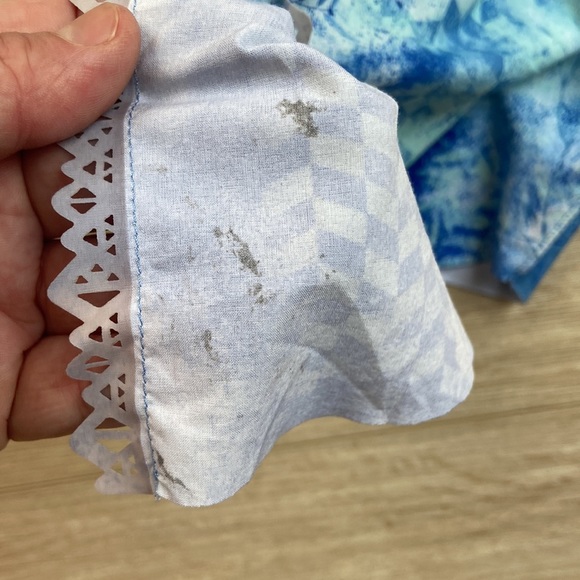 Ivivva tank top racerback laser cut vented lace edging size 10 - Picture 7 of 8